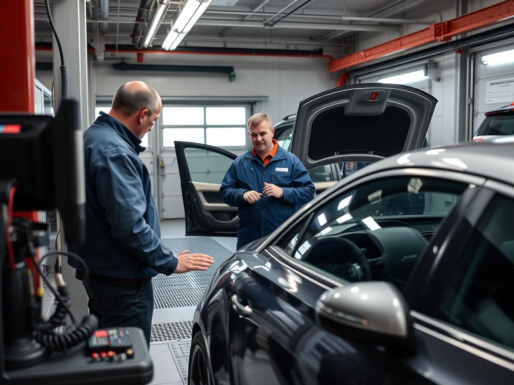 Технический осмотр автомобиля в Польше Технический осмотр автомобиля в Польше